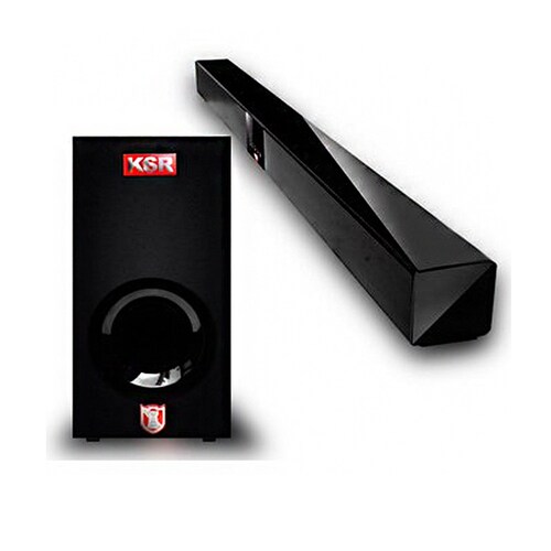 Barra De Sonido Cinema Soundbar 2.1 Con Super Subwoofer KSR