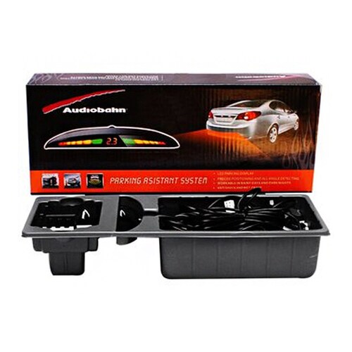 Paquete de Sensores De Reversa Con Display Anti Choque De Led Indicador  Que Cambia De Color
