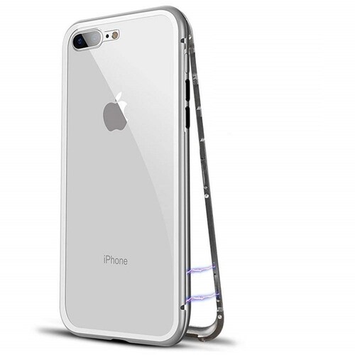 Iphone 7 Plus kit funda magnetica y cristal templado 