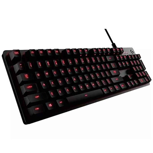 Teclado Mecanico Gamer LOGITECH G413 Carbon Romer-G Tactil Ingles Negro 920-008300 