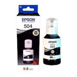 Tinta Epson T504 Negro Ecofit L4150 L4160 L6161 L6171