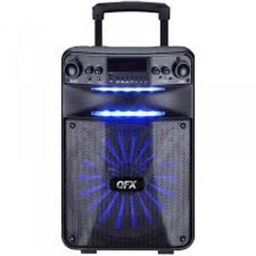 BOCINA QFX MOD. PBX-1210 C/MICROF RADIO USB LUZ RG