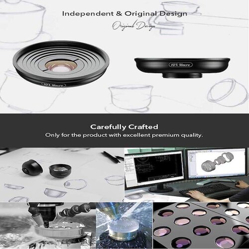 Lente HD Macro 10X para Smartphone Calidad Premium 