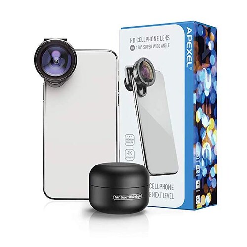 Lente HD Super Gran Angular 170 para Smartphone Calidad Premium 