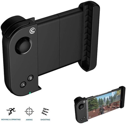 Gamepad GameSir T6 con Joystick 4 Botones Apagado Automático Grip Ajustable Especial para Juegos 