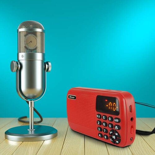 MINI RADIO FM PORTÁTIL