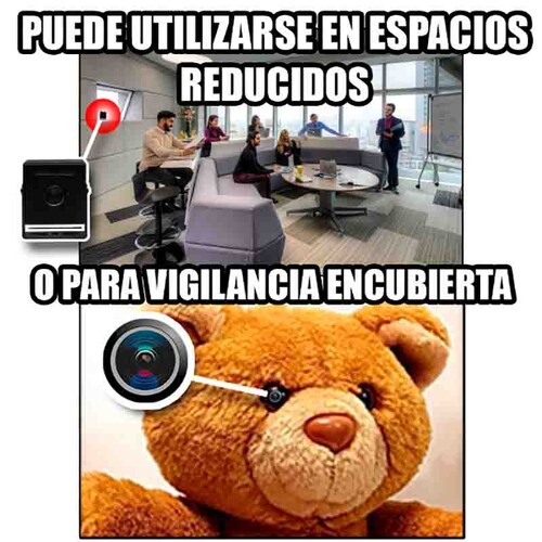 Mini Cámara IP Secucore Pinhole 720p 1 Megapixel