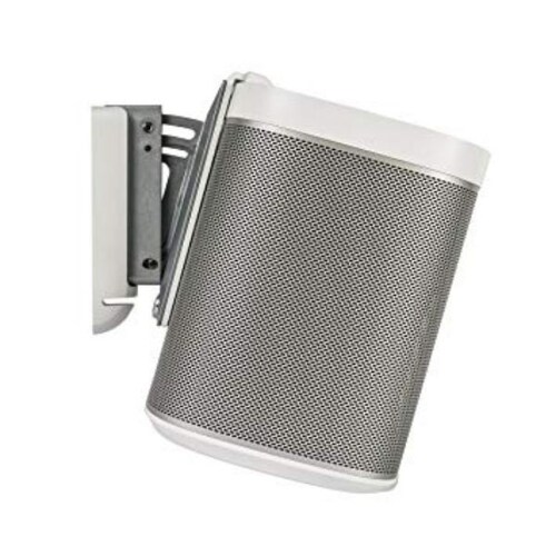 Soportes de pared giratorios Sanus WSWM22-W1 diseñados para Sonos ONE. Play: 1, y Play: 3