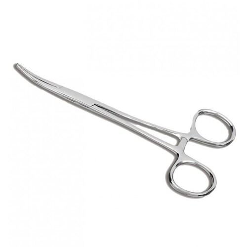 Pinza Kelly Curva 14 Cm Cirugia General Instrumental Guttek
