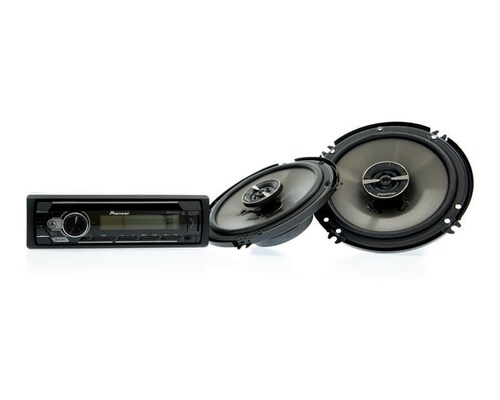 Paquete Autoestéreo Pioneer DXT-S4162BT con Bluetooth