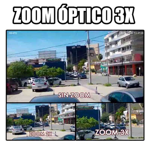 Cámara mini Domo 4 En 1 Secucore Ptz 1080p 2 Mp Zoom 3x