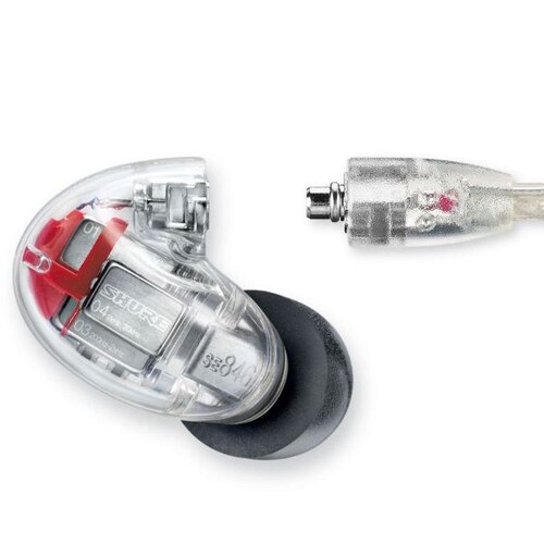 Audifonos Aislamiento de Sonido SHURE SE846-CL Transparente Cable Desmontable