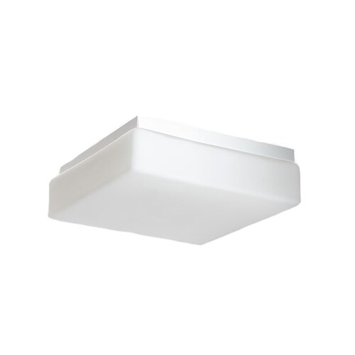 Lámpara Techo Plafón Blanco Cuadrado Uso Interior Maxxi.