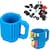 Taza para Café y Té HappyWare Bloques Armables Azul