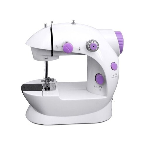 Mini Máquina Coser Portátil Automática 2 Velocidades Pedal Coats