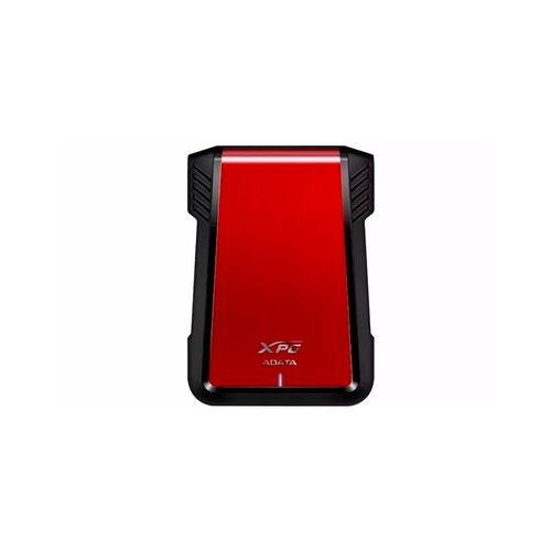 Case Adata Ex500 2.5 Sata Usb 3.0 Rojo con Negro AEX500U3-CRD76.