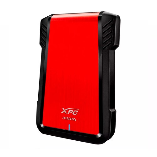 Case Adata Ex500 2.5 Sata Usb 3.0 Rojo con Negro AEX500U3-CRD76.