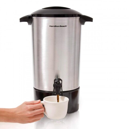 Cafetera Oficina Hamilton Beach 40515R 42 Tazas Luz Indicadora