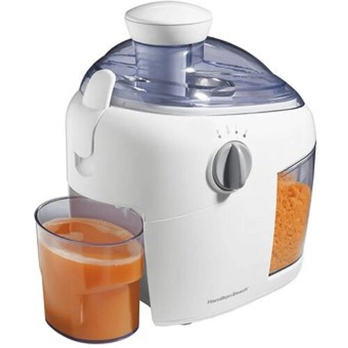 Extractor De Jugo Hamilton Beach 67900 2 Velocidades 350W Blanco