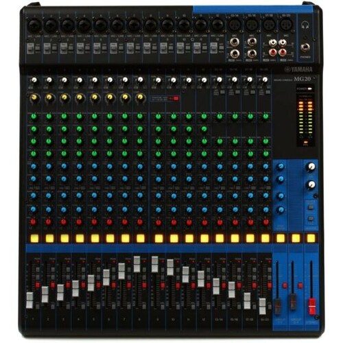 Mezcladora Yamaha MG20 20 Canales/ 16 entradas