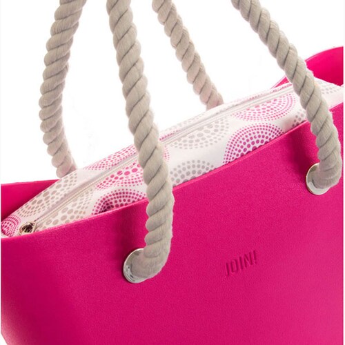 Bolsa de mano JOIN! HANDBAGS BEACH  fucsia