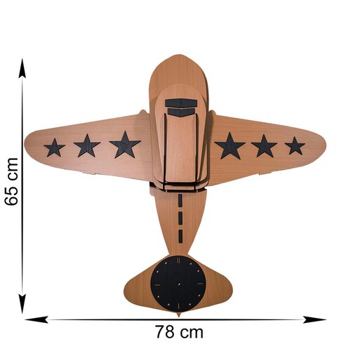 Reloj de pared 3d minimalista diy adherible gigante armable madera mdf natural varios modelos