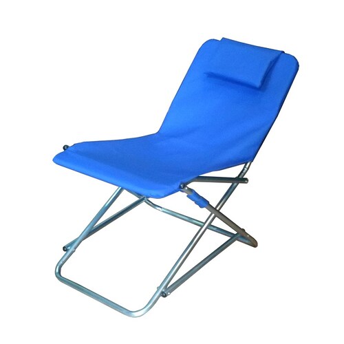 Silla Mecedora Tubular Plegable Lona Poliéster Pegaso