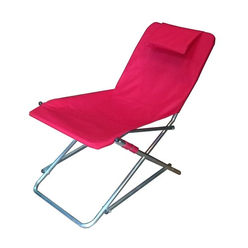 Silla Mecedora Tubular Plegable Lona Poliéster Pegaso