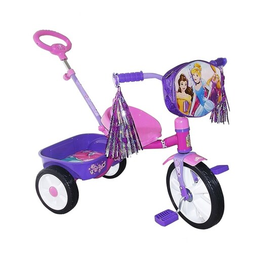Triciclo Apache Princesas Disney R12 Barra Empuje
