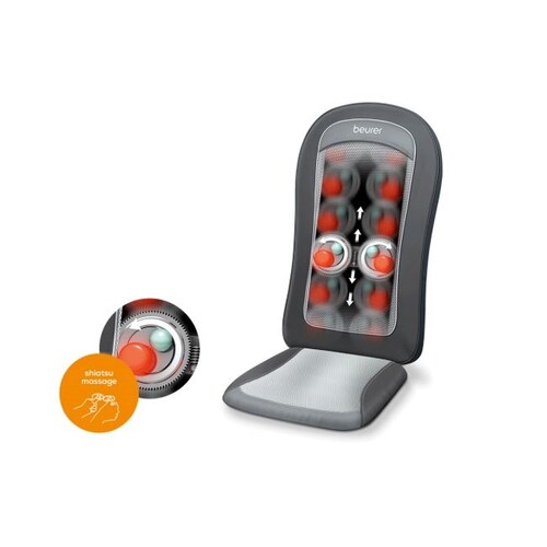 Asiento Masaje Shiatsu 4 Cabezales Luz Calor Beurer MG206.