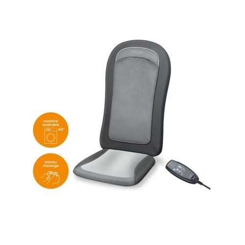 Asiento Masaje Shiatsu 4 Cabezales Luz Calor Beurer MG206.