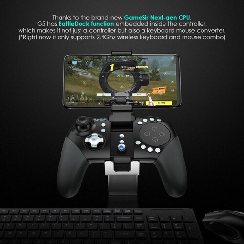Gamesir G5 Bluetooth Gamepad para iOS y Android BINDEN 