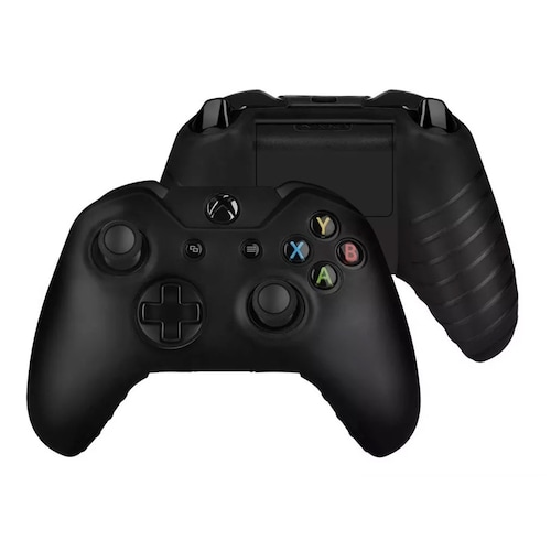 Kit Carga Juega Dual Para Xbox One S, X + Funda Negra
