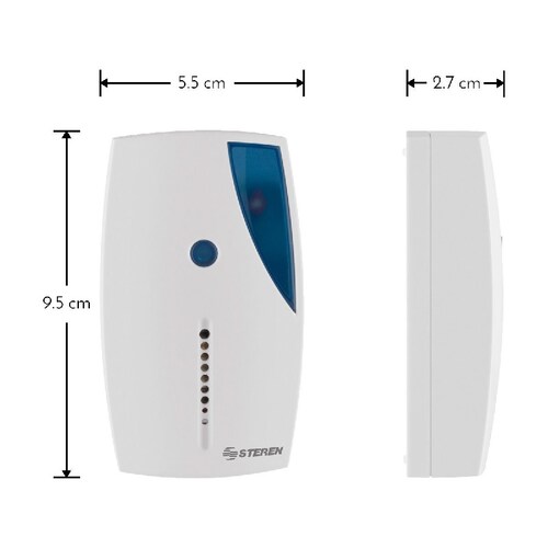 Sensor Detector Movimiento Campana Inalambrica Steren