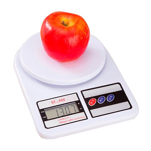 BÃ¡scula De Cocina Digital Alta PrecisiÃ³n 0.1/5kg Blanca