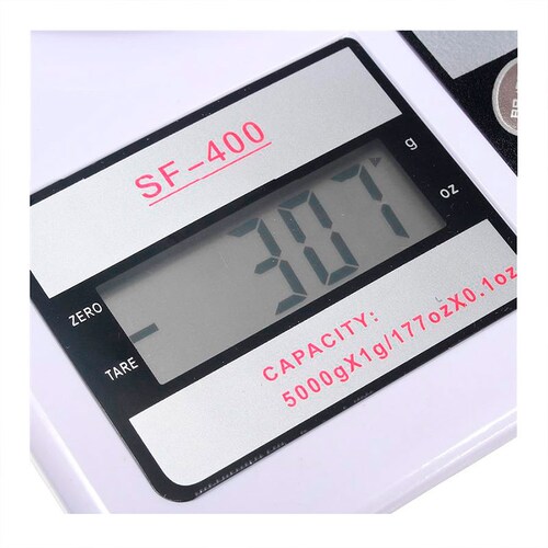 BÃ¡scula De Cocina Digital Alta PrecisiÃ³n 0.1/5kg Blanca