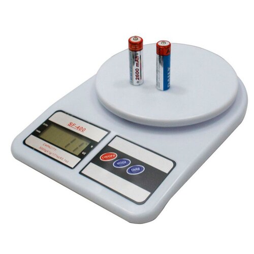 BÃ¡scula De Cocina Digital Alta PrecisiÃ³n 0.1/5kg Blanca