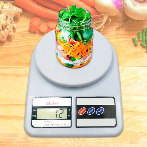 BÃ¡scula De Cocina Digital Alta PrecisiÃ³n 0.1/5kg Blanca