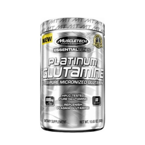 Suplemento Glutamina Muscletech Platinum  300 Gr