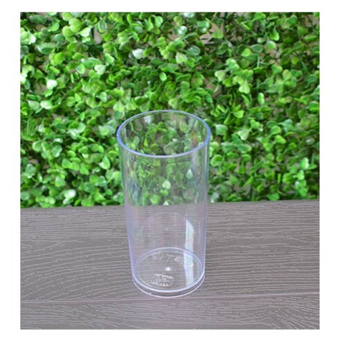 Vasos de plastico 12oz caja con 16 Transparente