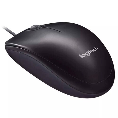 MOUSE LOGITECH M90 OPTICO NEGRO ALAMBRICO USB 910-004053.