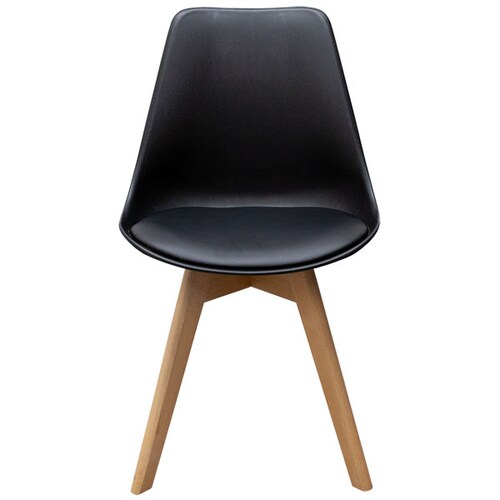 Pack De 4 Sillas Minimalista Capri Negro.