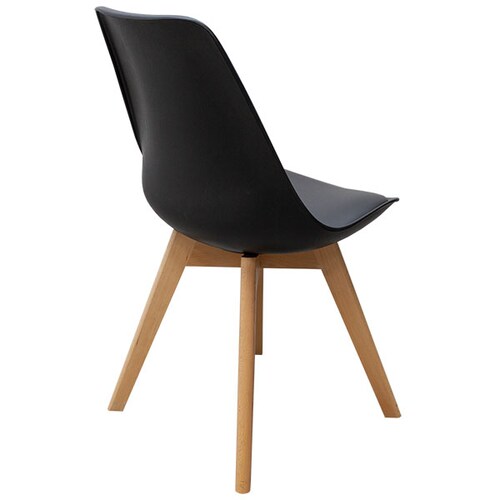 Pack De 4 Sillas Minimalista Capri Negro.
