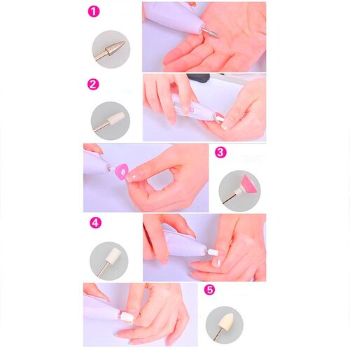Pulidor Esmeril De UÃ±as Electrico Manicure Y Pedicure Oferta