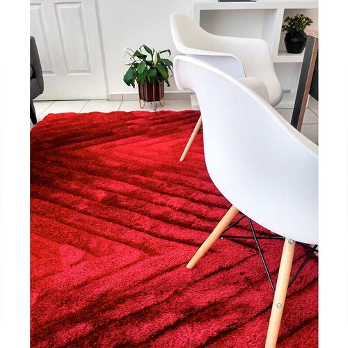 Tapete para Sala ultra suave PREMIUM 2.30x1.80 m Pelo Largo para hogar