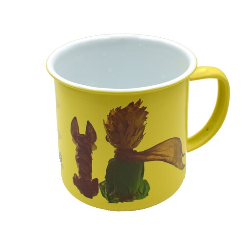 Pocillo peltre amarillo pastel 48pz