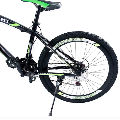 Bicicleta Montaña Rodada 26 Deportiva 21 Velocidades Ruta Ciclismo Urbana Verde Centurfit 