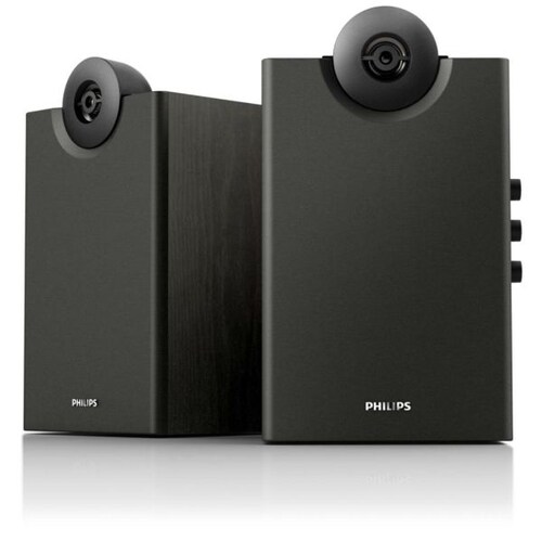 Juego de Bocinas Philips SPA4270BT-37 Negro, Bluetooth, 2 Canales 