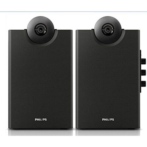 Juego de Bocinas Philips SPA4270BT-37 Negro, Bluetooth, 2 Canales 