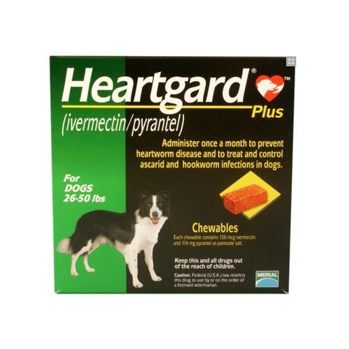 Desparasitante Frontline Heartgad Plus Merial Perro 12 a 22kg.